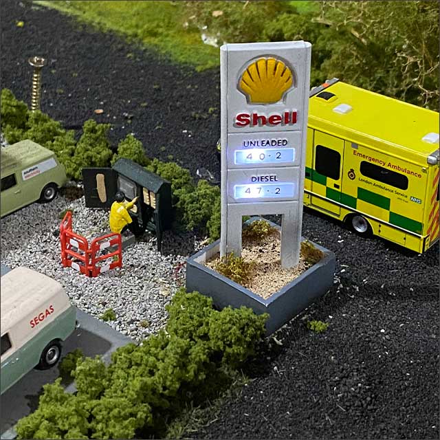 Garage and fuel