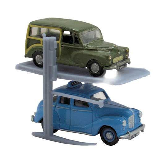 OO Scale | Ready to Paint | Car Parking Lift (2 pack)