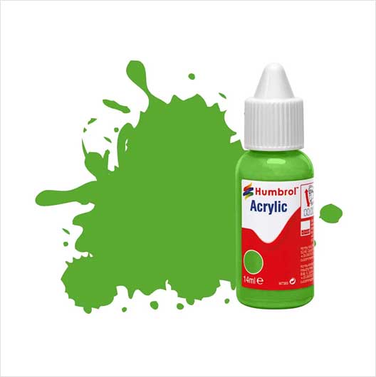 Matt Acrylic Paint | No 37 Bright Green