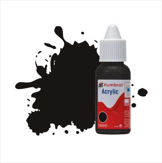 Metallic Acrylic Paint | No 201 Black