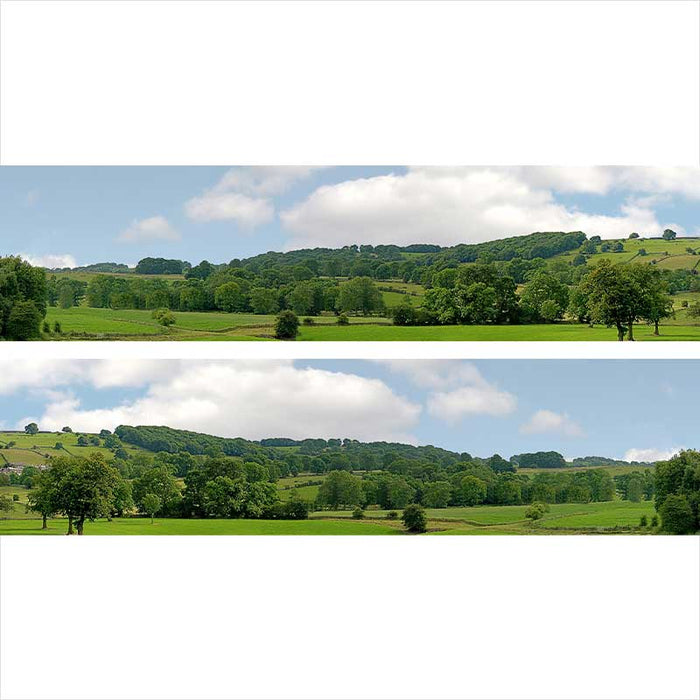 OO Scale | Village Long Backscene - ID202A