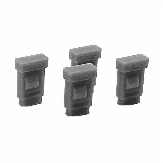 Scala N | Macchina per biglietti (confezione da 4)