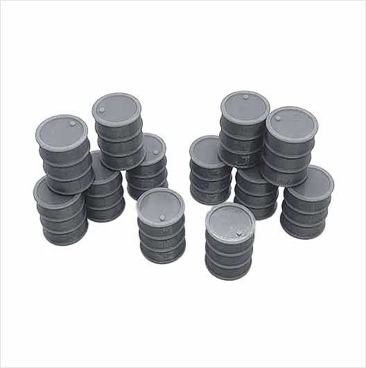 OO Scale | Ready to Paint | 45-Gallon Oil Drum
