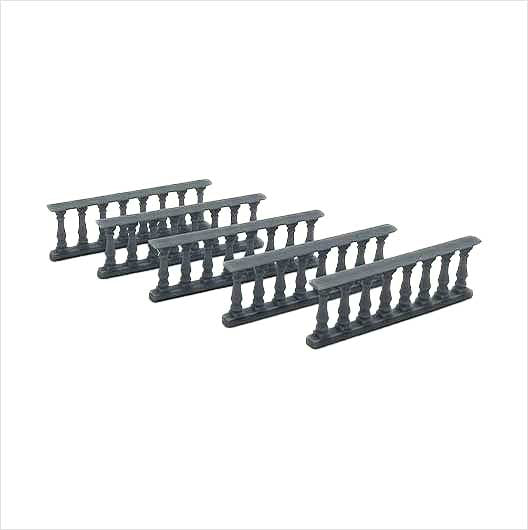OO Scale | Ready to Paint | Balustrade (5 pack)
