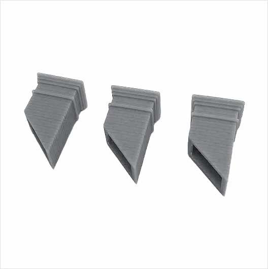 OO Scale | Ready to Paint | Chimney Stack - Style 2 (3 pack)