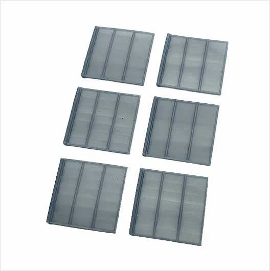 OO Scale | Ready to Paint | Fence Panels (6 pack)