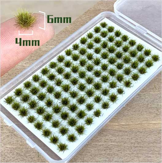 Scala OO | Ciuffi d'erba (confezione da 104)