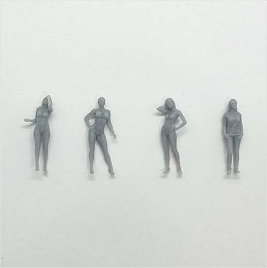 OO Scale | Women - Pack 7 (4 pack)