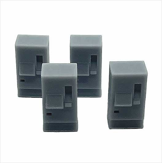 OO Scale | Ready to Paint | Ticket Machine - Style 2 (4 pack)