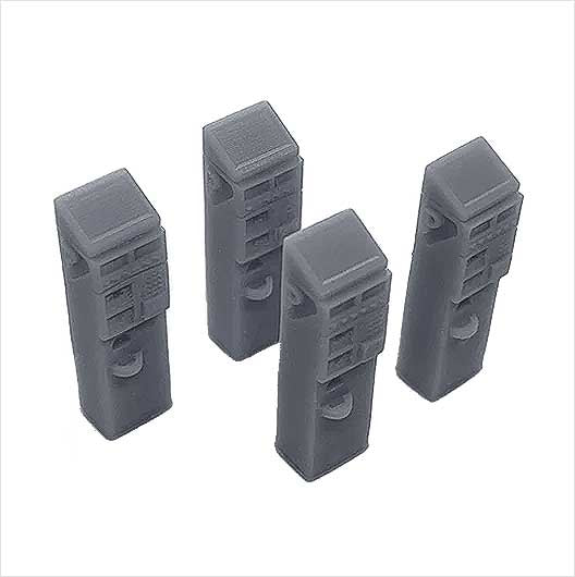 OO Scale | Ready to Paint | Modern Parking Meter (4 pack)