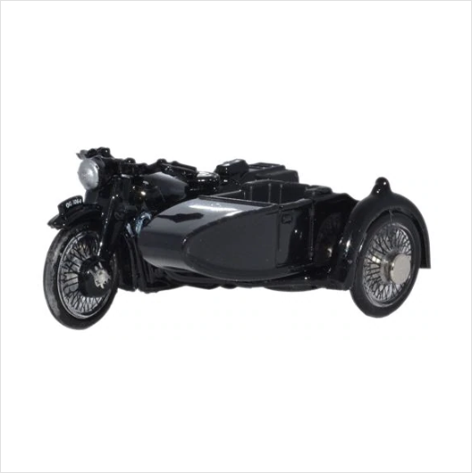 OO Scale | Police Motorbike and Sidecar