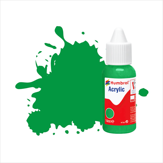 Vernice acrilica lucida | No 2 verde smeraldo