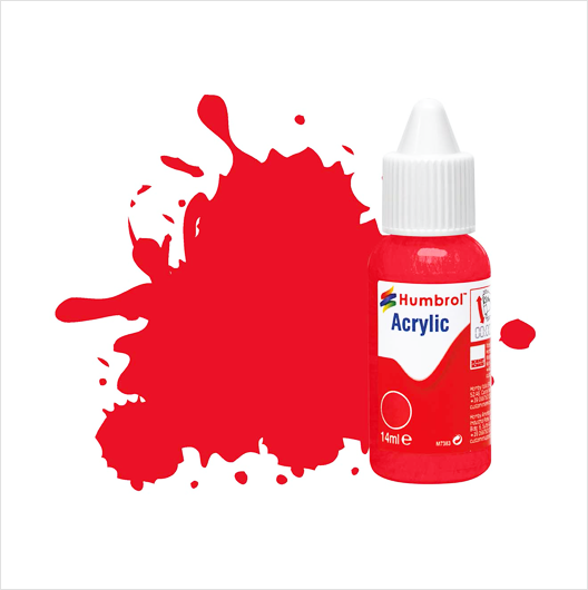 Gloss Acrylic Paint | No 19 Red