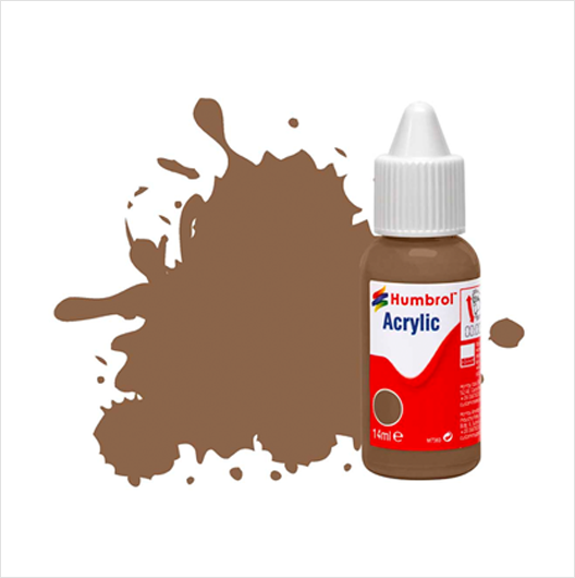 Matt Acrylic Paint | No 29 Dark Earth