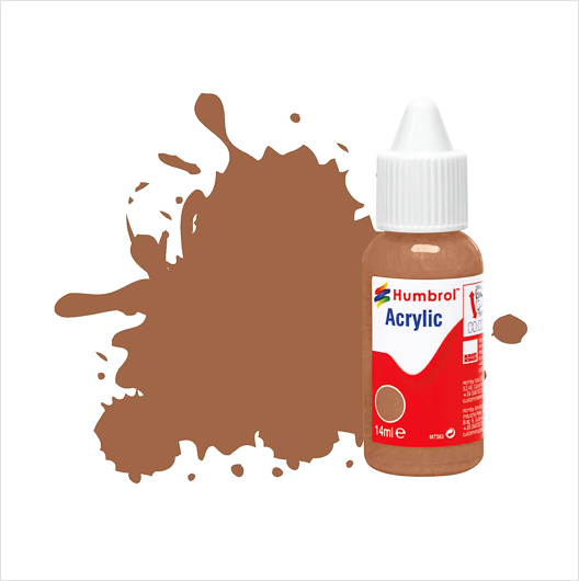 Vernice acrilica opaca | No 186 Marrone