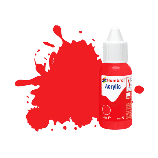 Vernice acrilica lucida | No 209 arancione fuoco