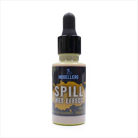 Modellers World Spill Wet Effect - Fresh Engine Oil (30ml)