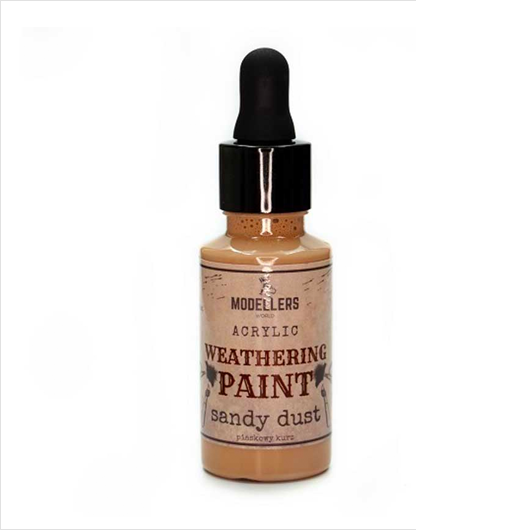 Modellers World Weathering Paint - Sandy Dust (30ml)