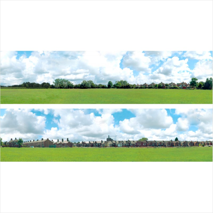 OO Scale | Into the Town Backscene - ID106B