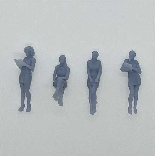 OO Scale | Women - Pack 5 (4 pack)