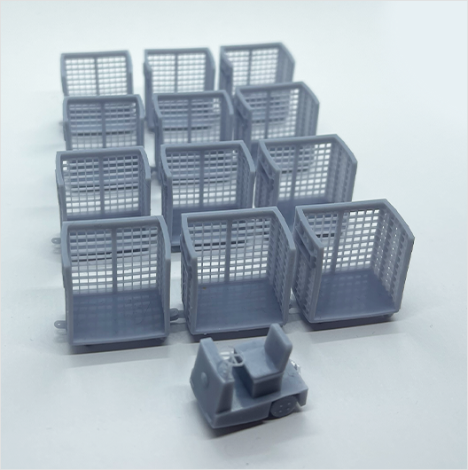 Scala OO | Carrello per attrezzatura universale per carrelli ferroviari British Rail (BRUTE)