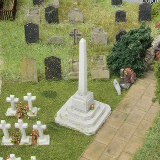 OO Scale | Ready to Paint | Obelisk / Memorial