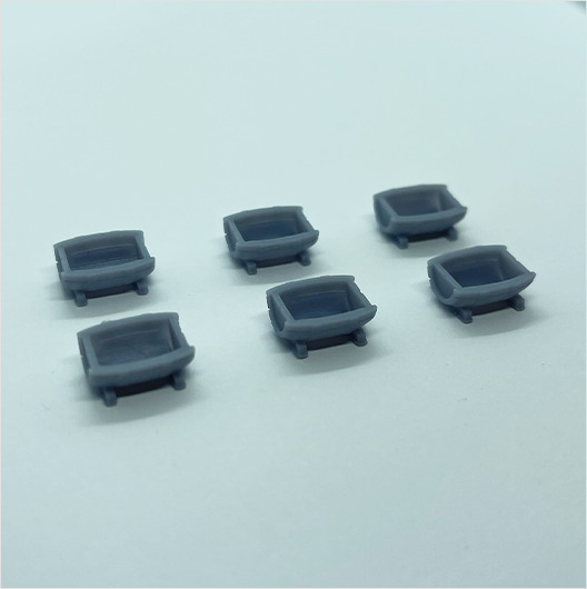 OO Scale | Whiskey Barrel Planter (6 pack)