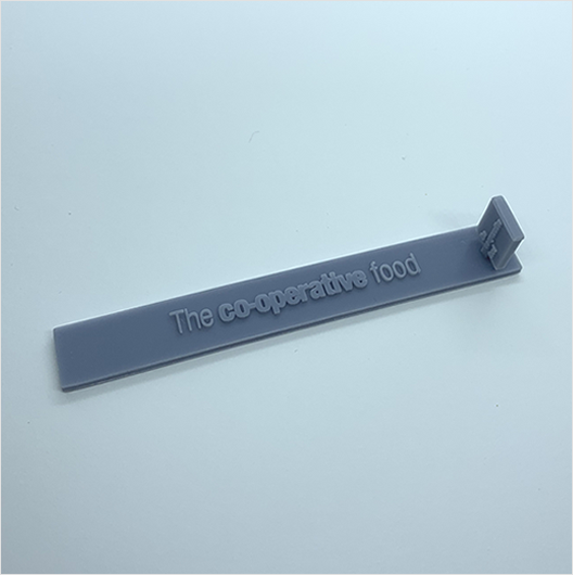 OO Scale | Co-Operative Food Sign Set (2 piece)