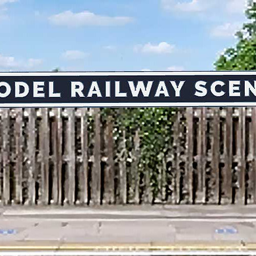 Personalise Your Platform: How Personalised Station Name Boards Bring Your Model Railway to Life