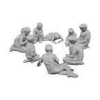 OO Scale Ready to Paint 1950s Children Sitting in Circle