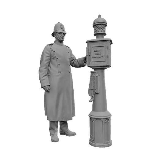 OO Scale 1950s Police Figures Bundle