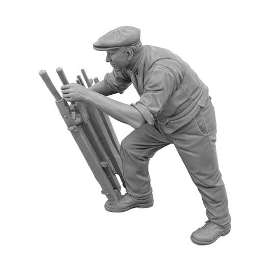 OO Scale Ready to Paint Steam Era Signal Box Man