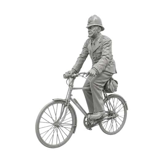 OO Scale 1950s Police Figures Bundle