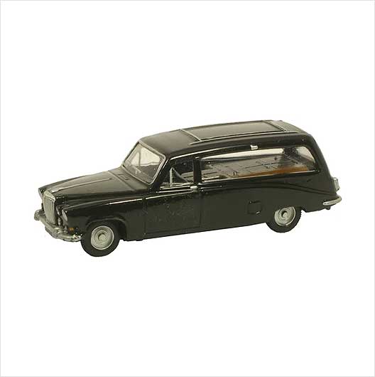 OO Scale | Daimler DS420 Black Hearse
