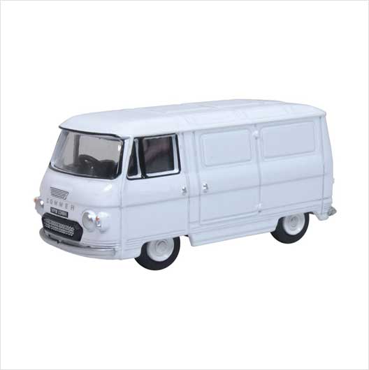 OO Scale | White Commer PB Van