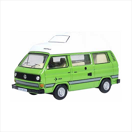 OO Scale | Volkswagen T25 Liana Green Camper