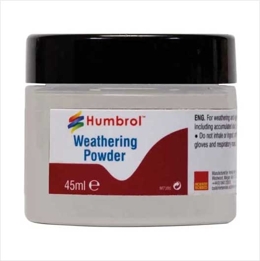 Polvere per invecchiamento Humbrol - Bianco - 45ml