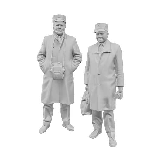 OO Scale Ready to Paint BR Ticket Inspectors