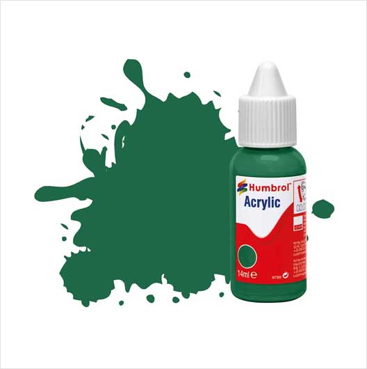 Vernice acrilica opaca | No 30 verde scuro
