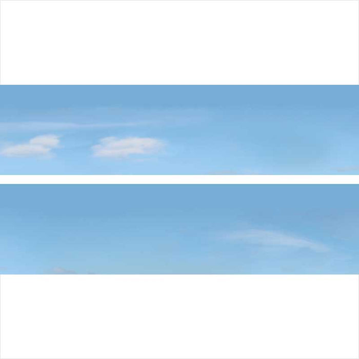 OO Scale | Blue Sky Backscene - ID502B