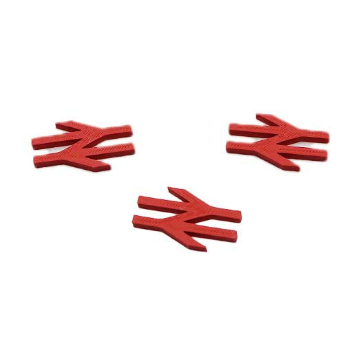 O Scale Pre-Coloured British Rail Logo