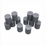 O Scale Ready to Paint 45-Gallon Oil Drum (12 pack)