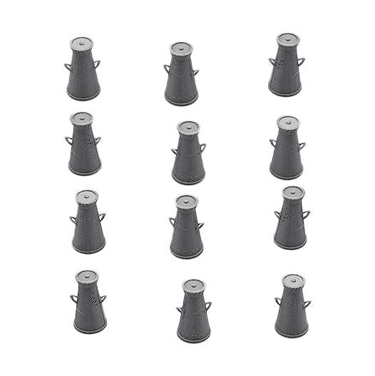 O Scale | Bidone del latte in argento (17 galloni)