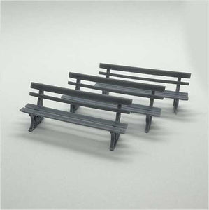 O Scale | Great Western Railway (GWR) Bench (3 pack)