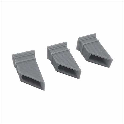 OO Scale Ready to Paint Chimney Stack - Style 2 (3 pack)