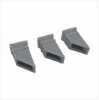 OO Scale Ready to Paint Chimney Stack - Style 2 (3 pack)