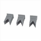 OO Scale Ready to Paint Chimney Stack - Style 4 (3 pack)