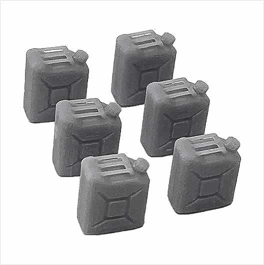 OO Scale Ready to Paint 20-Litre Jerry Can (6 pack)