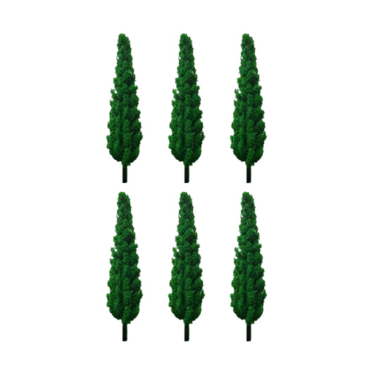 OO Scale 15 Foot Norfolk Pine Tree (6 pack)