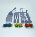 OO scale Ready to Paint Park Life - Pack 1 (30 pieces)